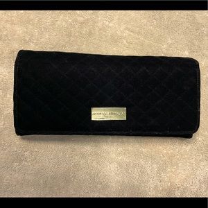 Black Trifold Multi Card Holder Wallet